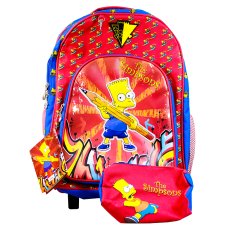 Trolley School  bag - The Simpsons